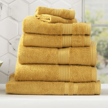 7 Piece Marisse Bamboo & Cotton Bathroom Towel Set